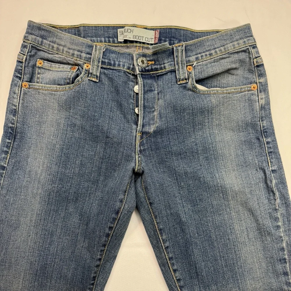 Levis Jeans Women's Suuch Boot Cut Low Rise‎ 32X33 3 Button Close 11L